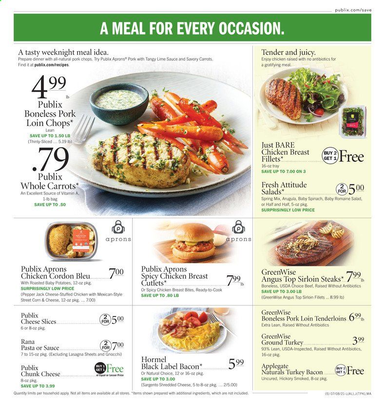 Publix (AL, FL, GA, NC, SC, TN) Weekly Ad Flyer July 8 to July 14