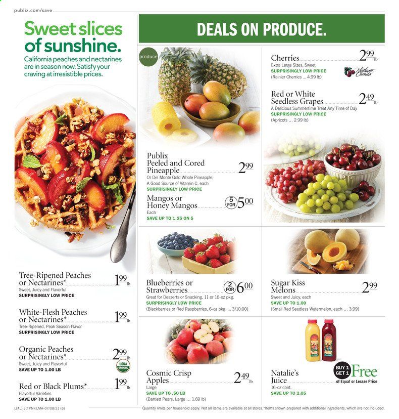 Publix (AL, FL, GA, NC, SC, TN) Weekly Ad Flyer July 8 to July 14