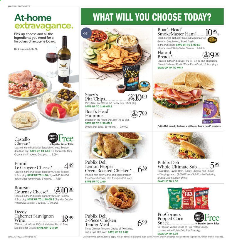 Publix (AL, FL, GA, NC, SC, TN) Weekly Ad Flyer July 8 to July 14