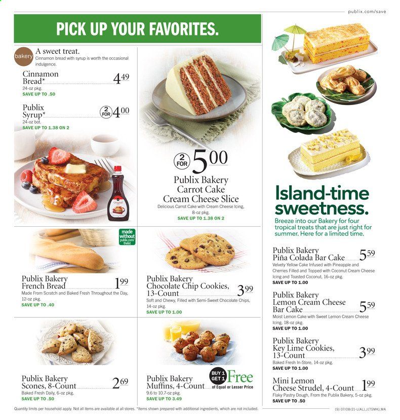 Publix (AL, FL, GA, NC, SC, TN) Weekly Ad Flyer July 8 to July 14