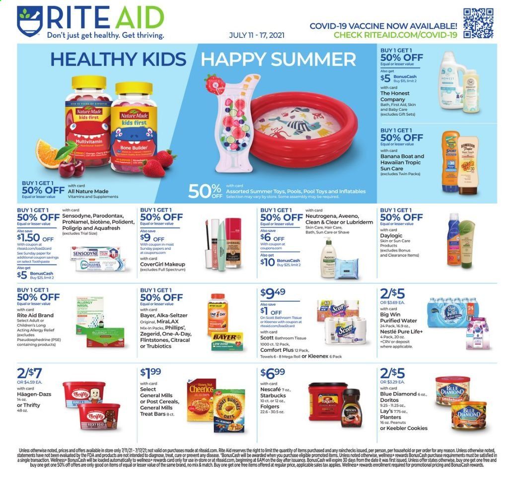 RITE AID Weekly Ad Flyer July 11 to July 17