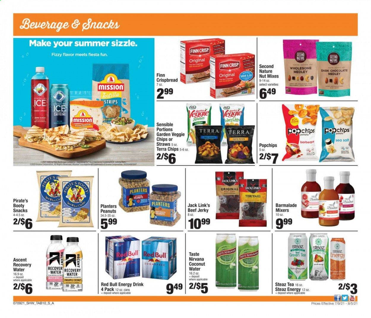 Shaw’s (MA, ME, NH, RI, VT) Weekly Ad Flyer July 9 to August 5