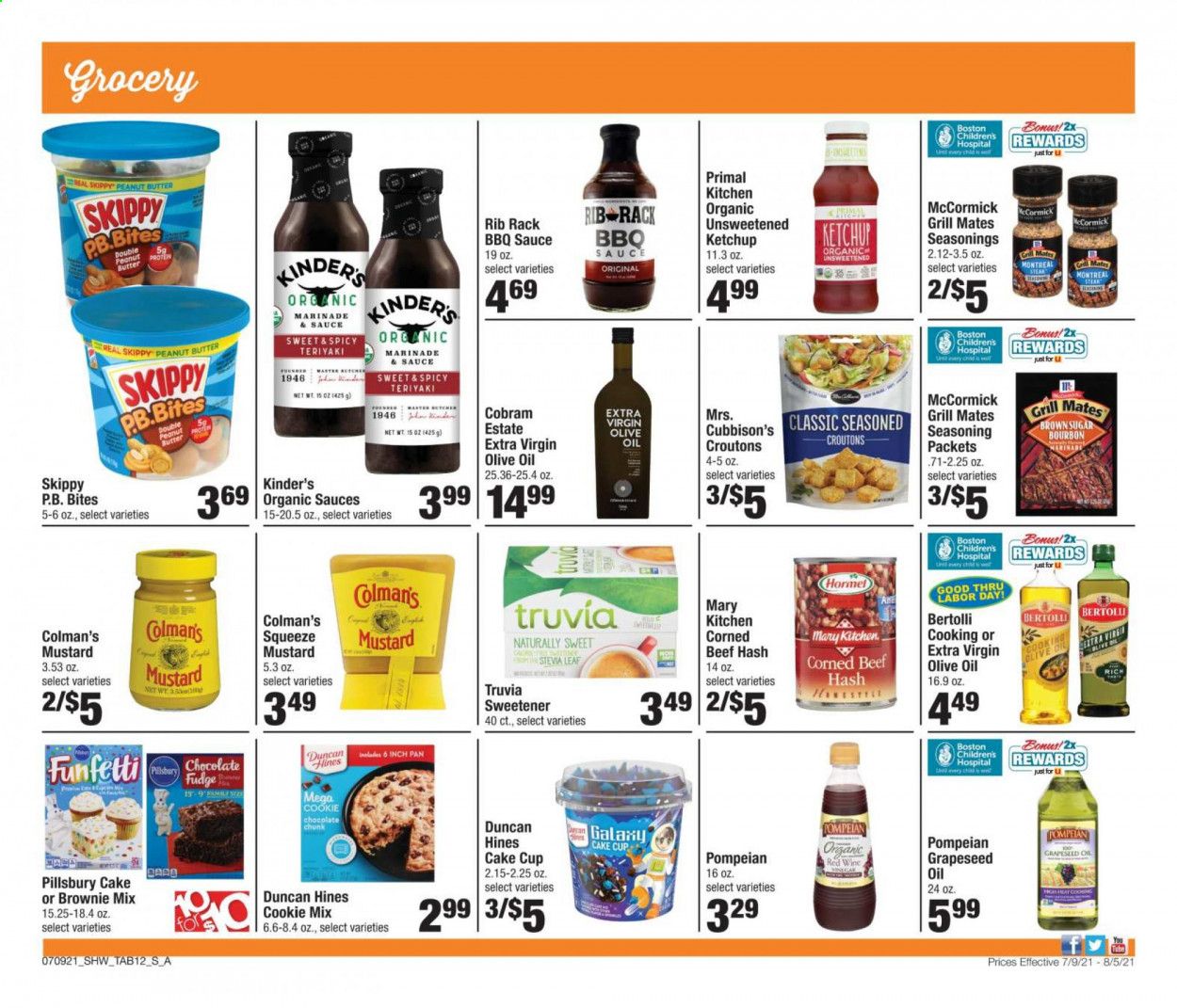 Shaw’s (MA, ME, NH, RI, VT) Weekly Ad Flyer July 9 to August 5