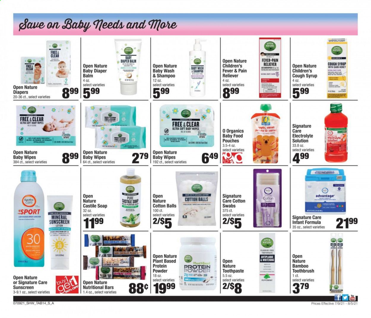 Shaw’s (MA, ME, NH, RI, VT) Weekly Ad Flyer July 9 to August 5