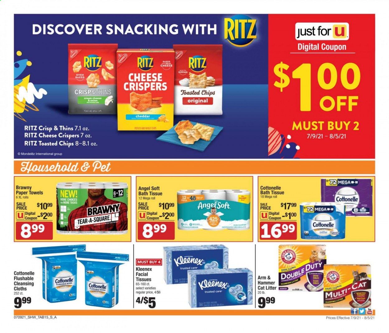 Shaw’s (MA, ME, NH, RI, VT) Weekly Ad Flyer July 9 to August 5