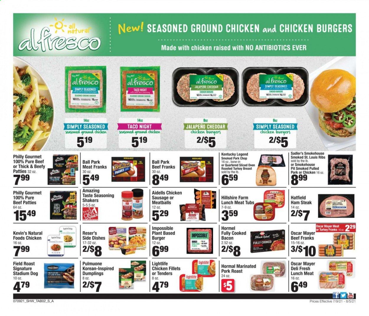 Shaw’s (MA, ME, NH, RI, VT) Weekly Ad Flyer July 9 to August 5