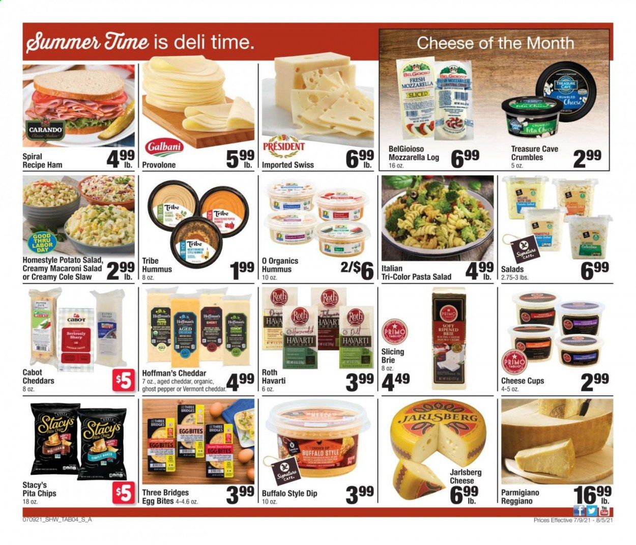 Shaw’s (MA, ME, NH, RI, VT) Weekly Ad Flyer July 9 to August 5