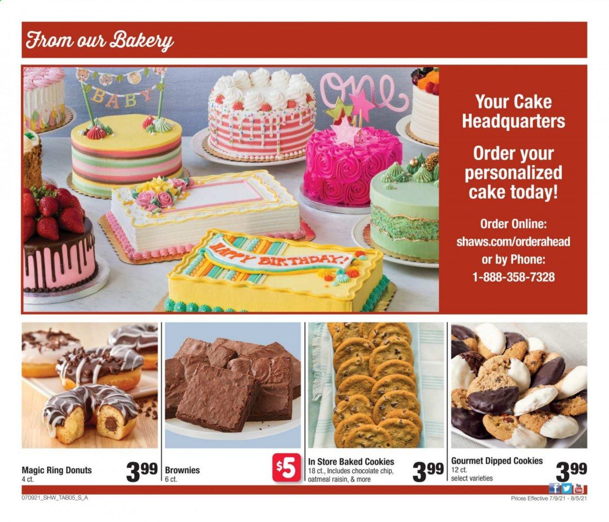 Shaw’s (MA, ME, NH, RI, VT) Weekly Ad Flyer July 9 to August 5