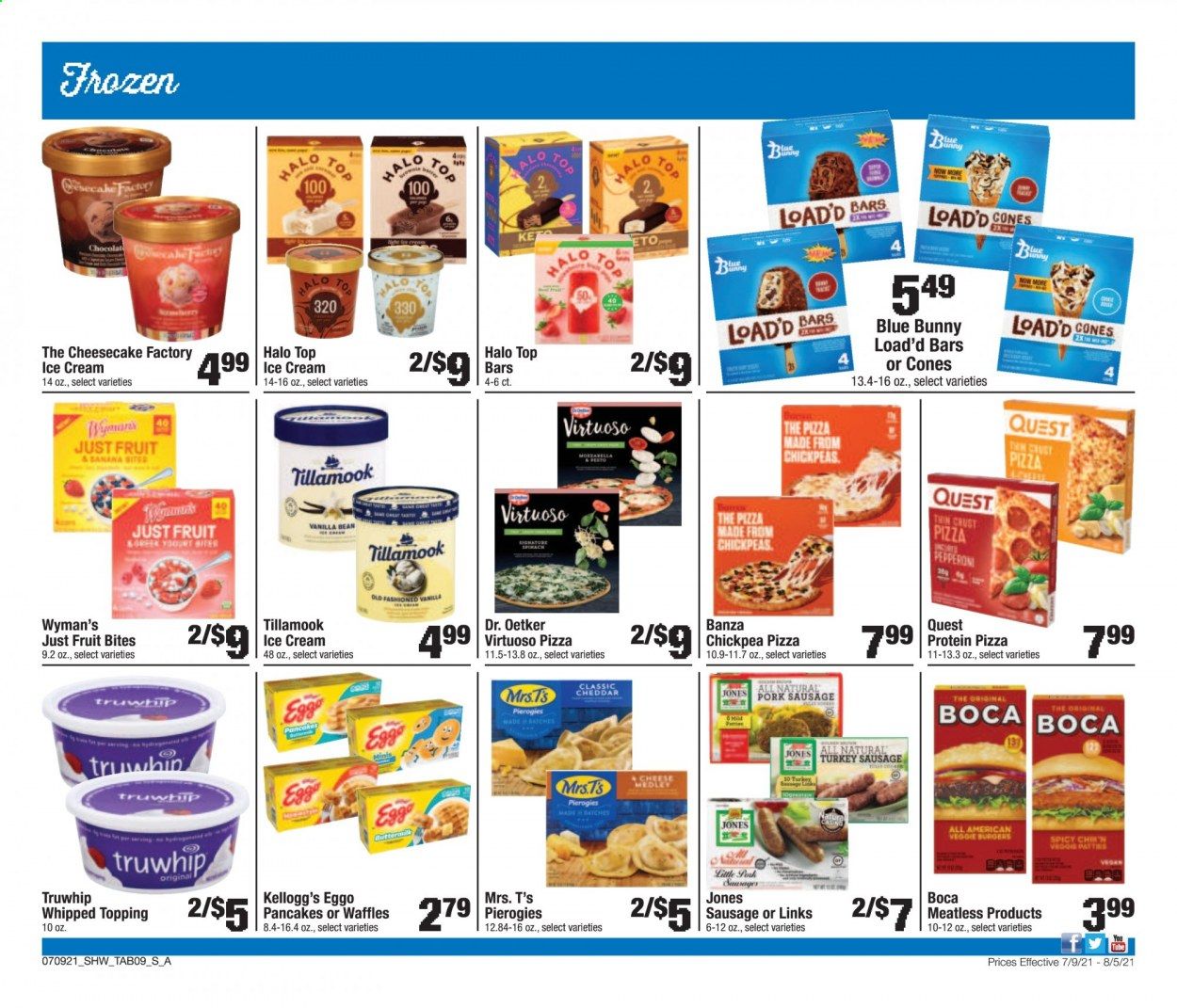 Shaw’s (MA, ME, NH, RI, VT) Weekly Ad Flyer July 9 to August 5
