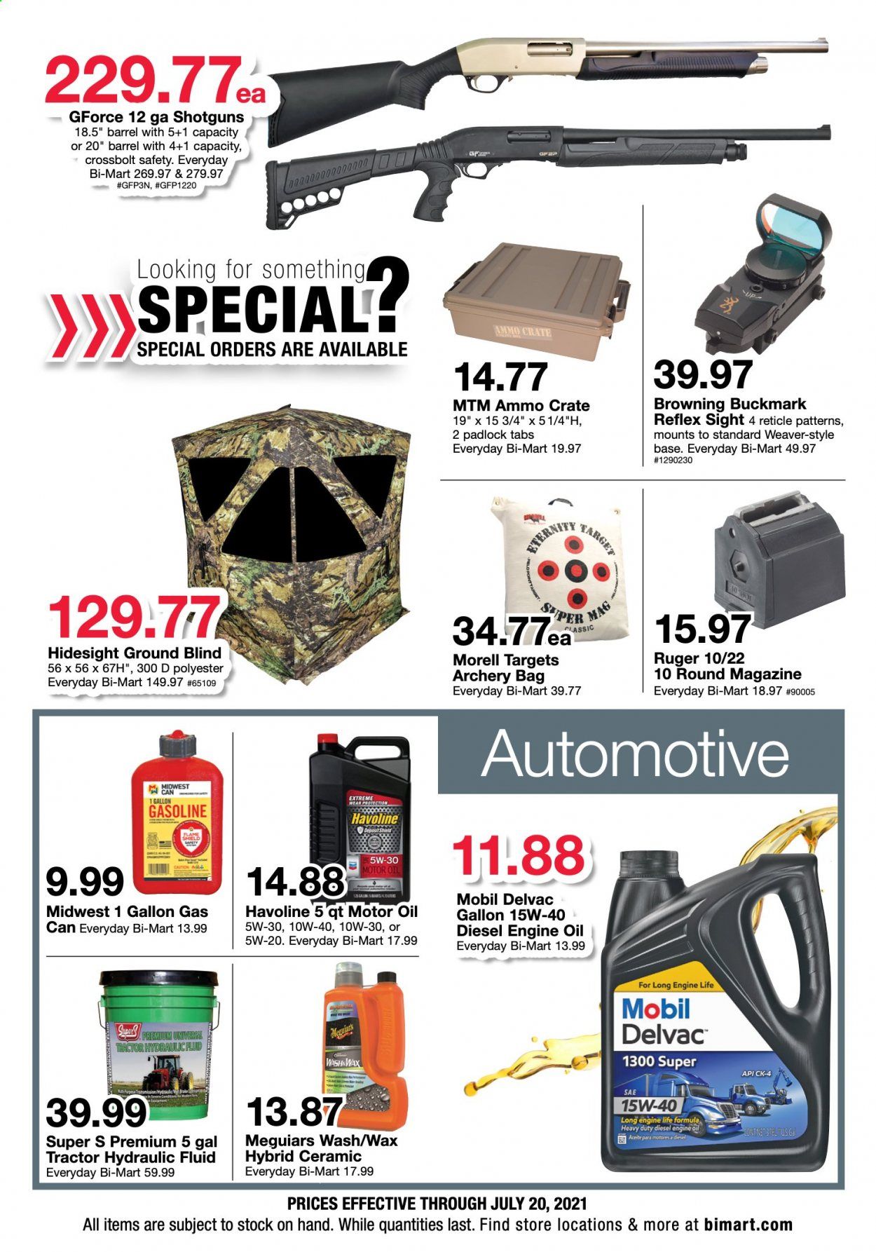 Bi-Mart (ID, OR, WA) Weekly Ad Flyer July 7 to July 20