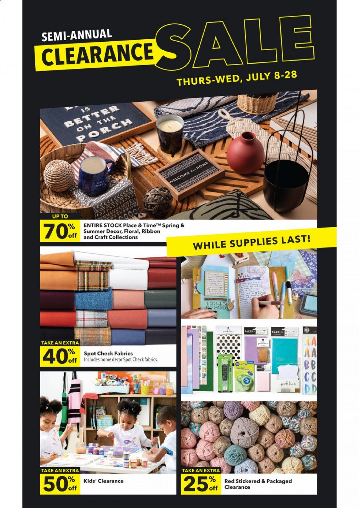 JOANN Weekly Ad Flyer July 8 to July 28