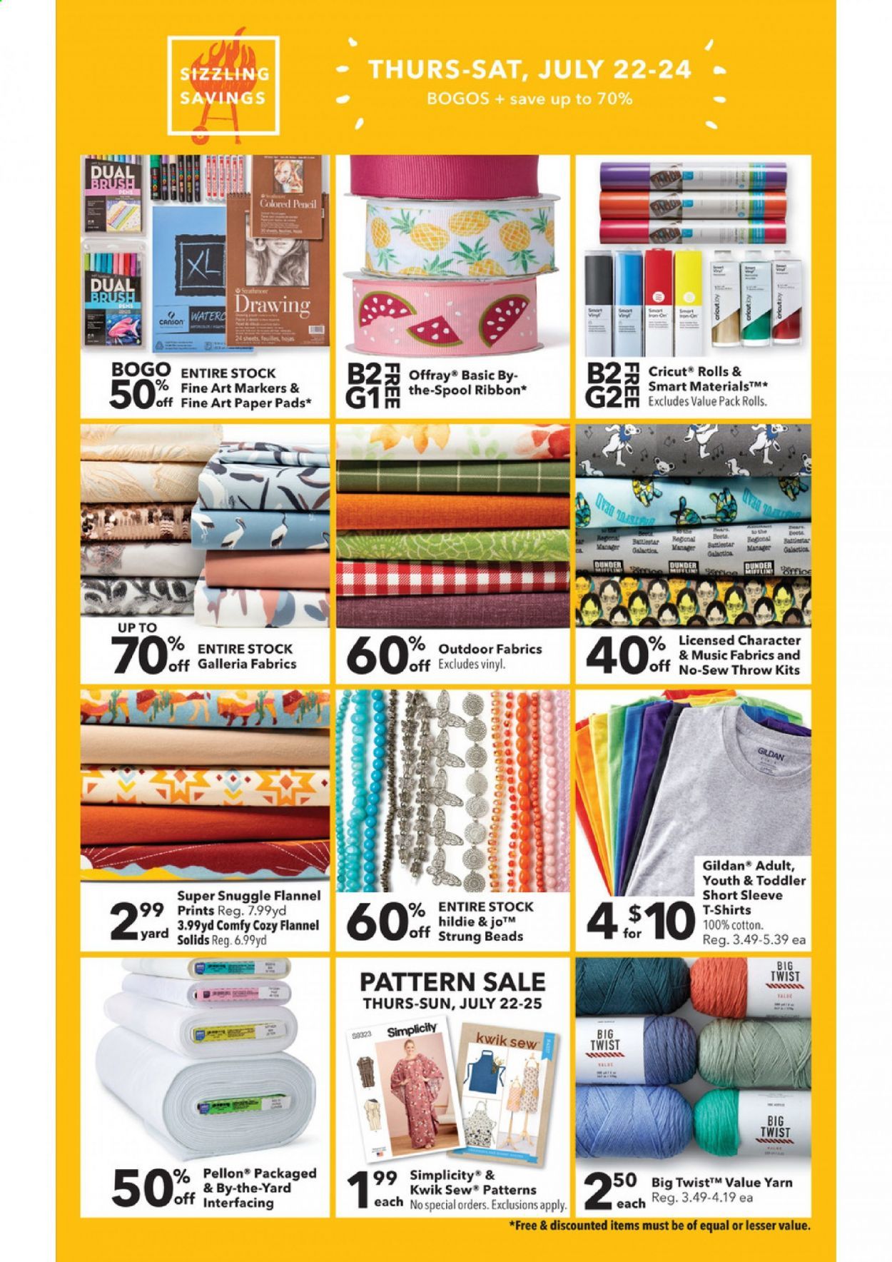 JOANN Weekly Ad Flyer July 8 to July 28