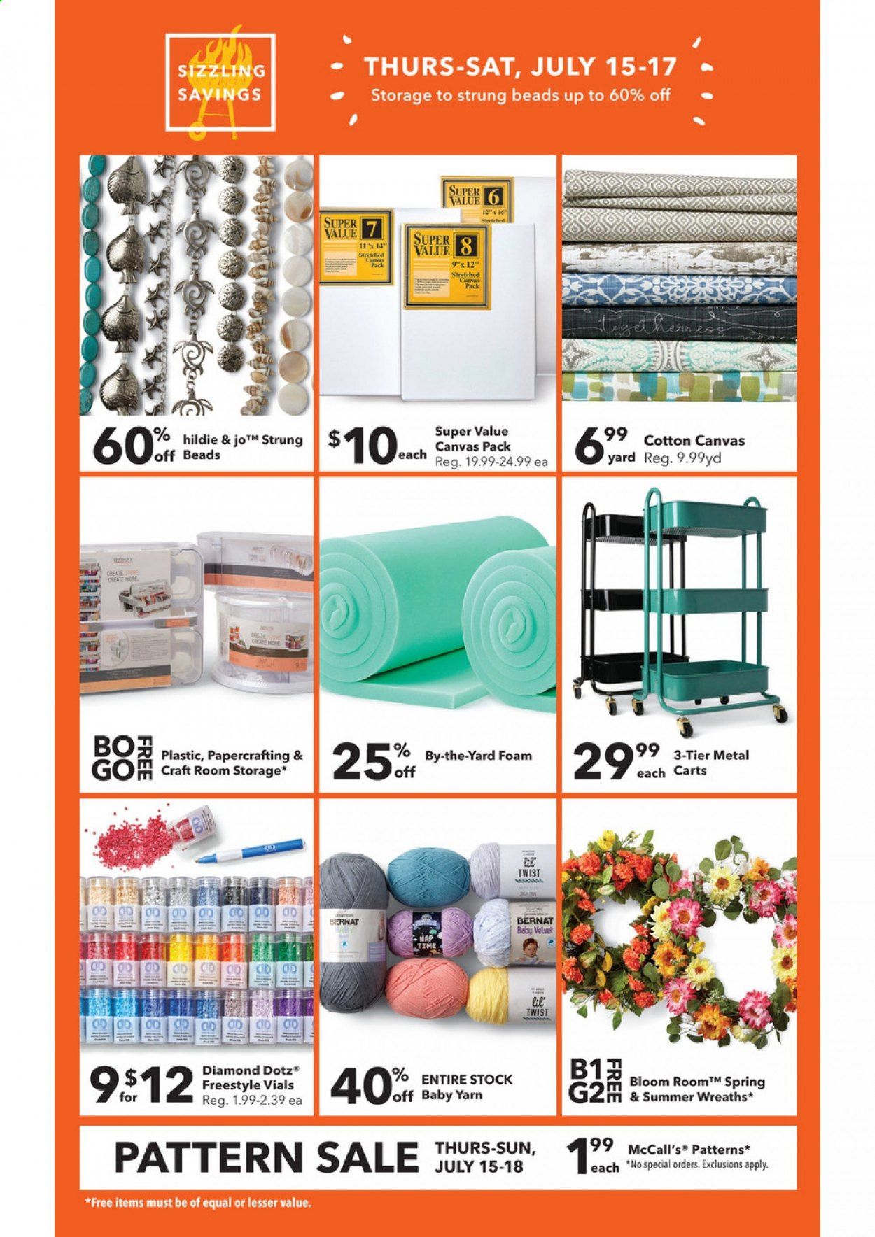 JOANN Weekly Ad Flyer July 8 to July 28