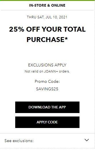 JOANN Weekly Ad Flyer July 8 to July 10