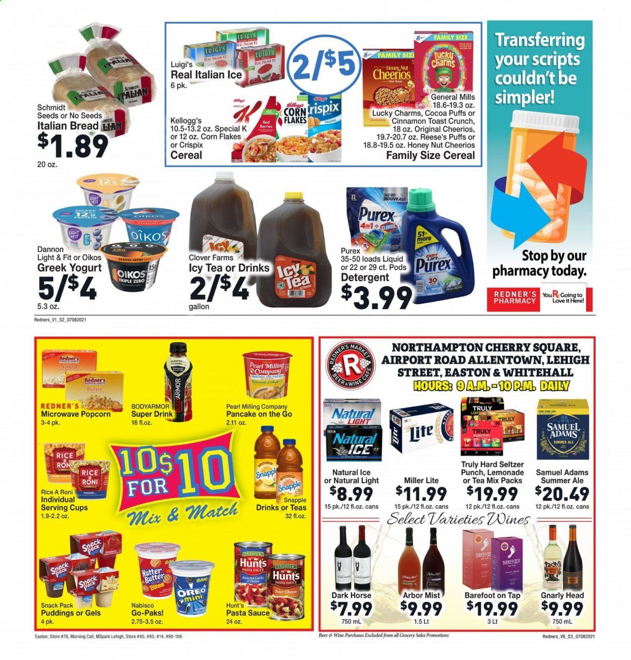 Redner's Markets (DE, MD, PA) Weekly Ad Flyer July 8 to July 14