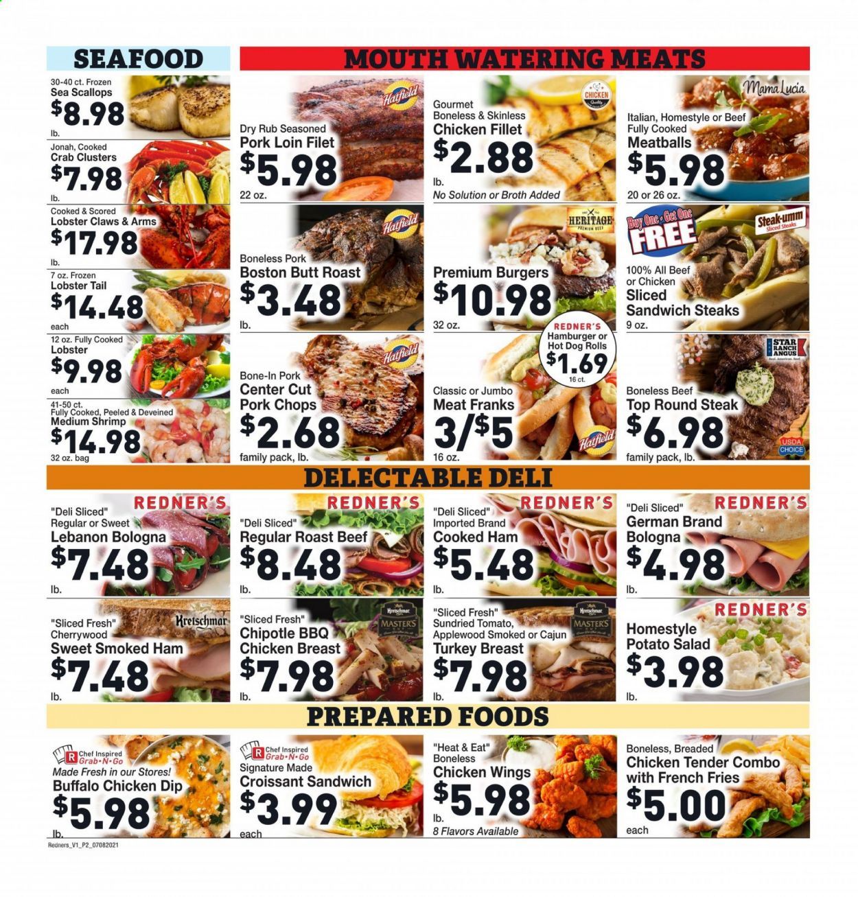 Redner's Markets (DE, MD, PA) Weekly Ad Flyer July 8 to July 14