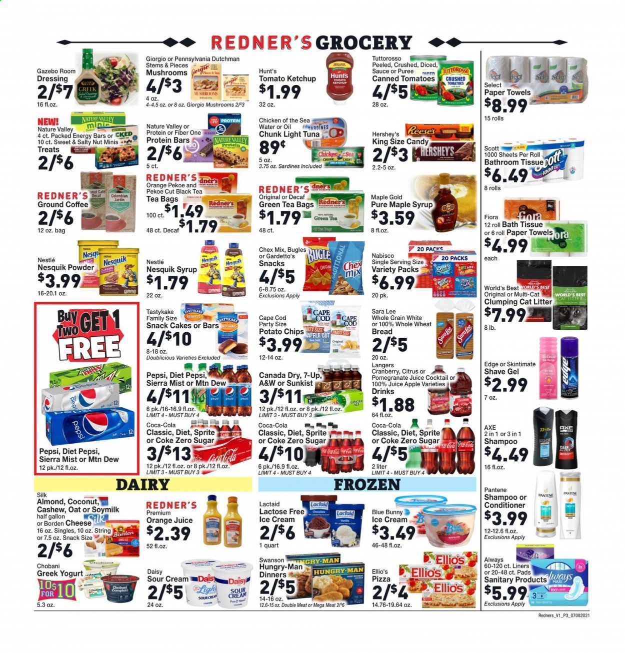 Redner's Markets (DE, MD, PA) Weekly Ad Flyer July 8 to July 14