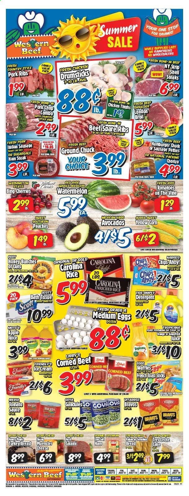 Western Beef (FL, NY) Weekly Ad Flyer July 8 to July 14