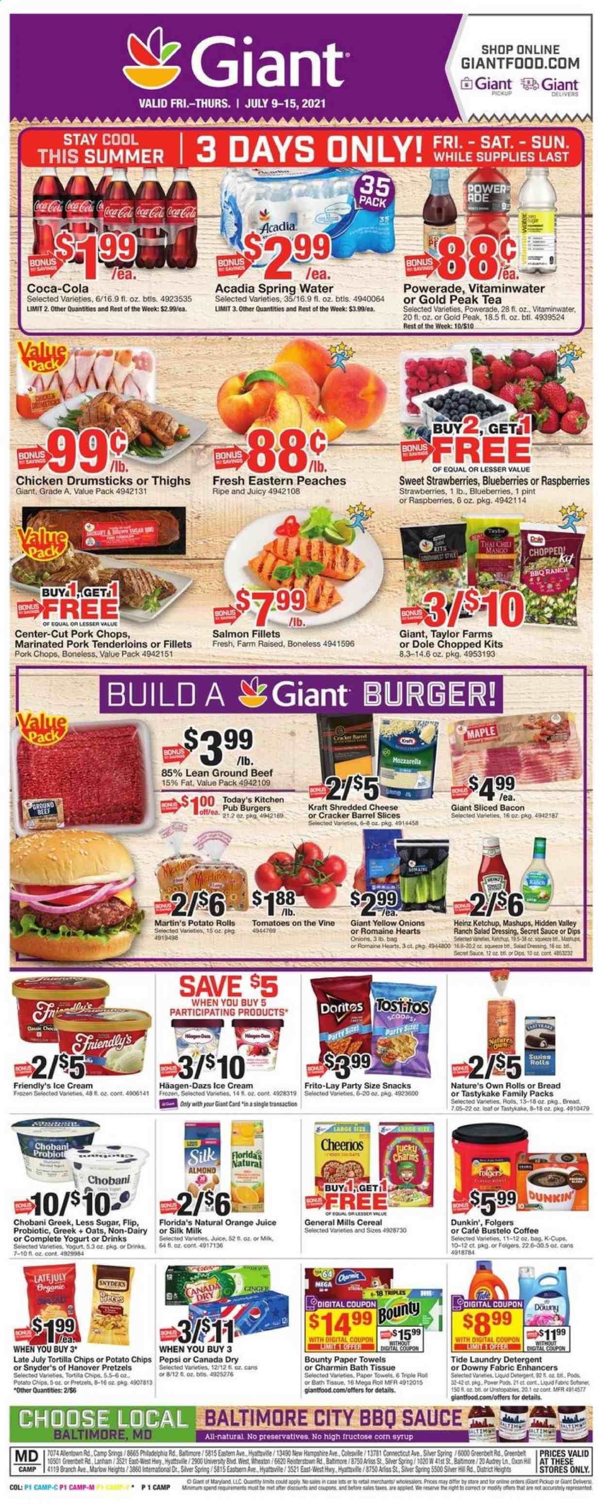 Giant Food (DE, MD, VA) Weekly Ad Flyer July 9 to July 15