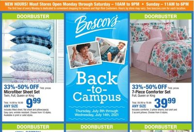 Boscov's (CT, DE, MD, NJ, NY, PA) Weekly Ad Flyer July 8 to July 14
