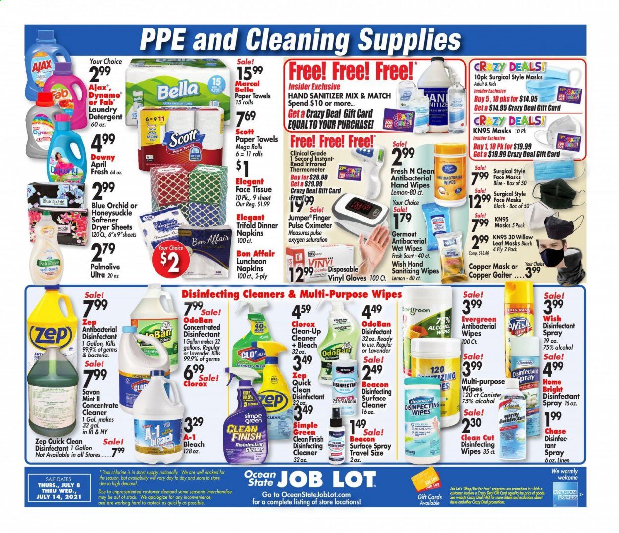 Ocean State Job Lot (CT, MA, ME, NH, NJ, NY, RI) Weekly Ad Flyer July 8 to July 14