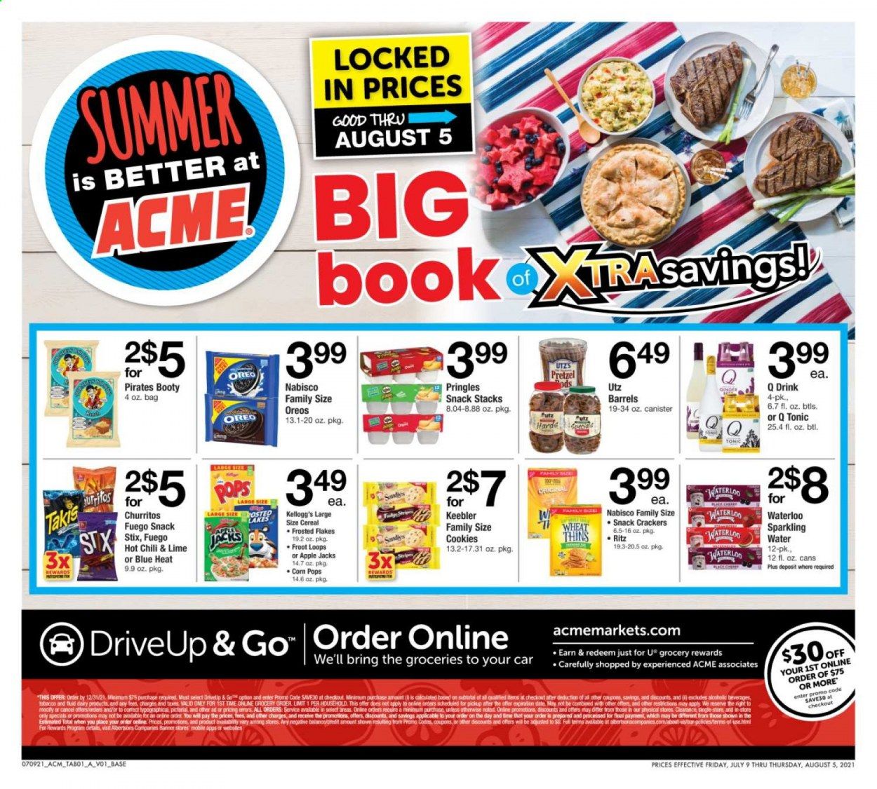 ACME (DE, NJ, NY, PA) Weekly Ad Flyer July 9 to August 5