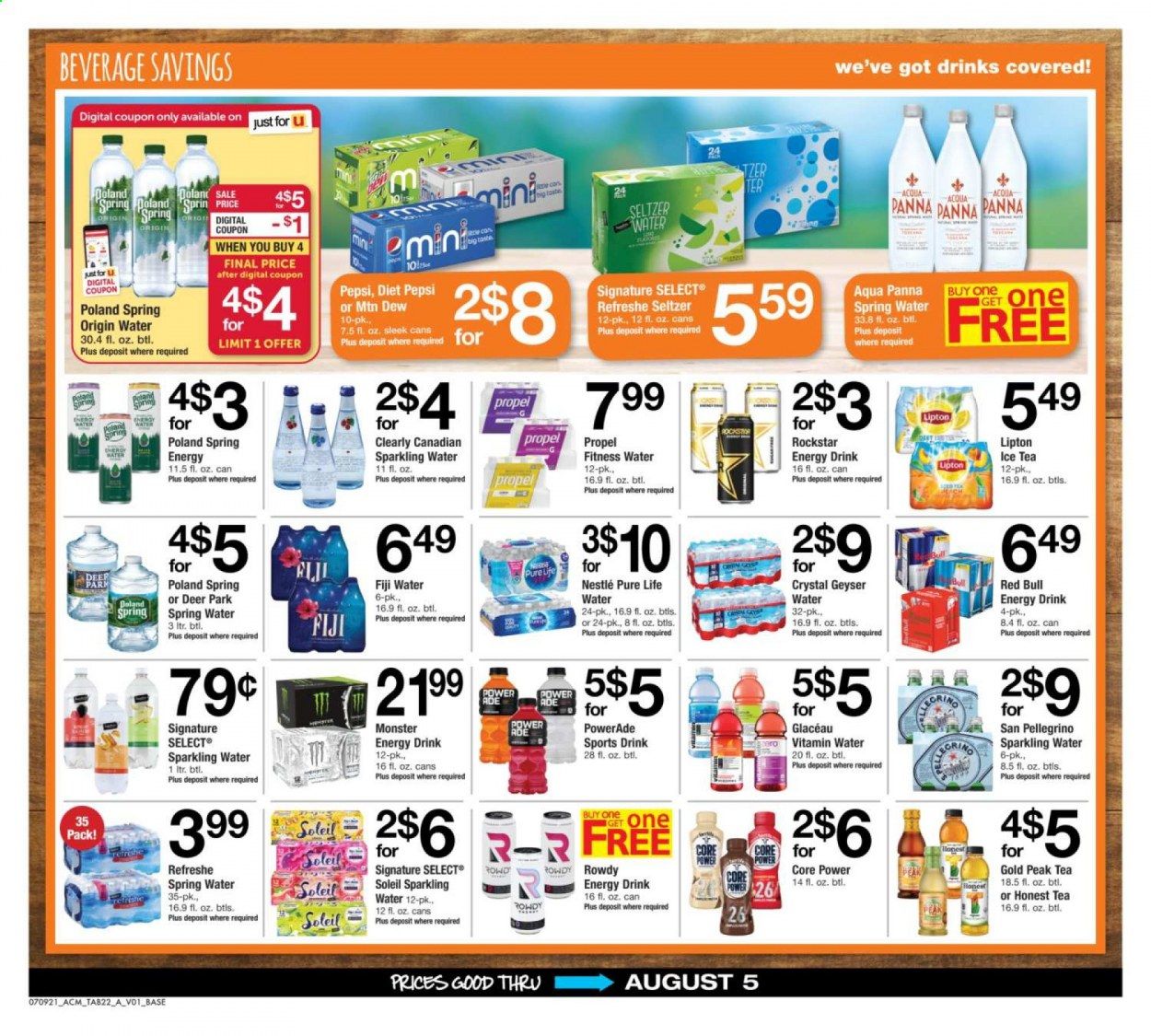 ACME (DE, NJ, NY, PA) Weekly Ad Flyer July 9 to August 5