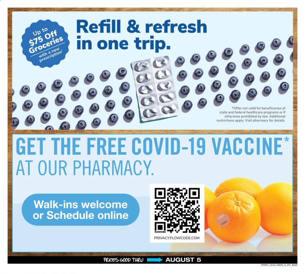 ACME (DE, NJ, NY, PA) Weekly Ad Flyer July 9 to August 5