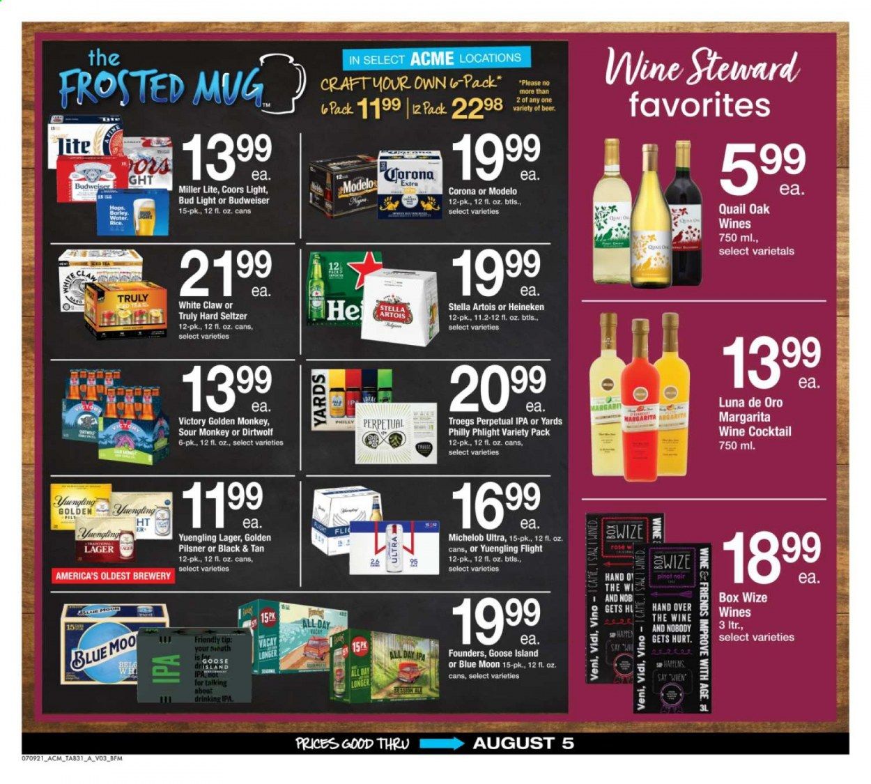 ACME (DE, NJ, NY, PA) Weekly Ad Flyer July 9 to August 5