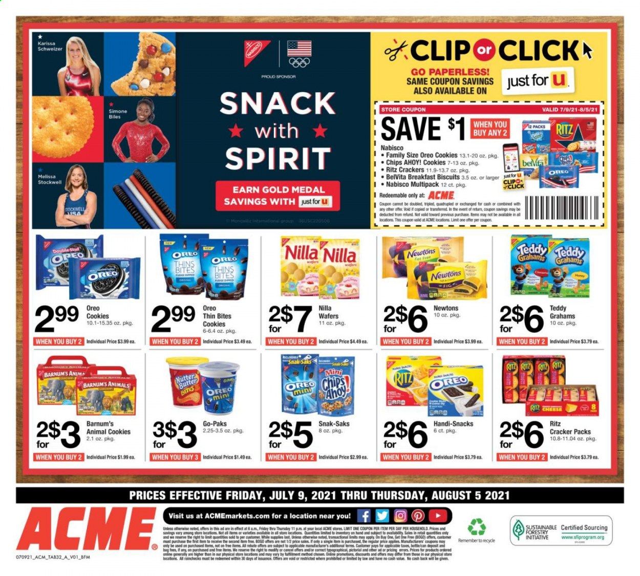 ACME (DE, NJ, NY, PA) Weekly Ad Flyer July 9 to August 5