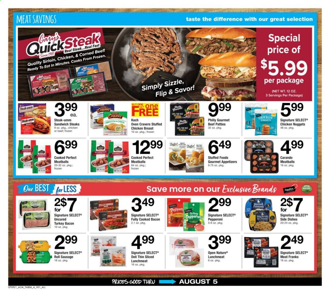 ACME (DE, NJ, NY, PA) Weekly Ad Flyer July 9 to August 5