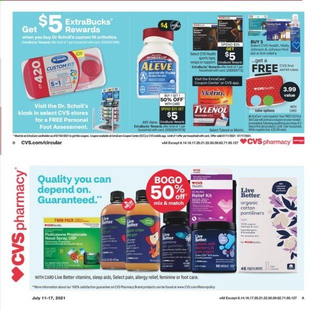 CVS Pharmacy Weekly Ad Flyer July 11 to July 17