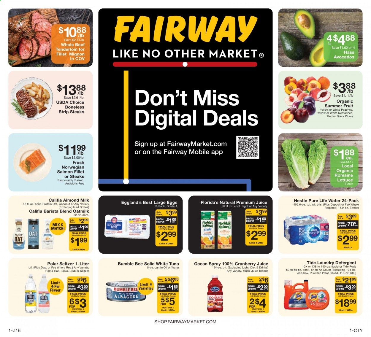 Fairway Market (CT, NJ, NY) Weekly Ad Flyer July 9 to July 15