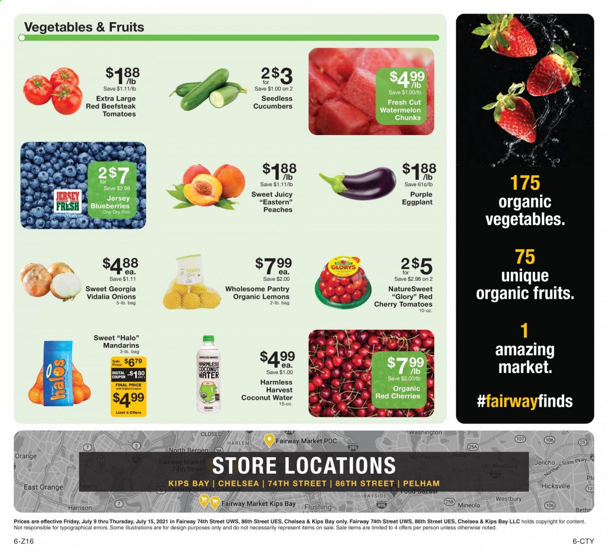 Fairway Market (CT, NJ, NY) Weekly Ad Flyer July 9 to July 15