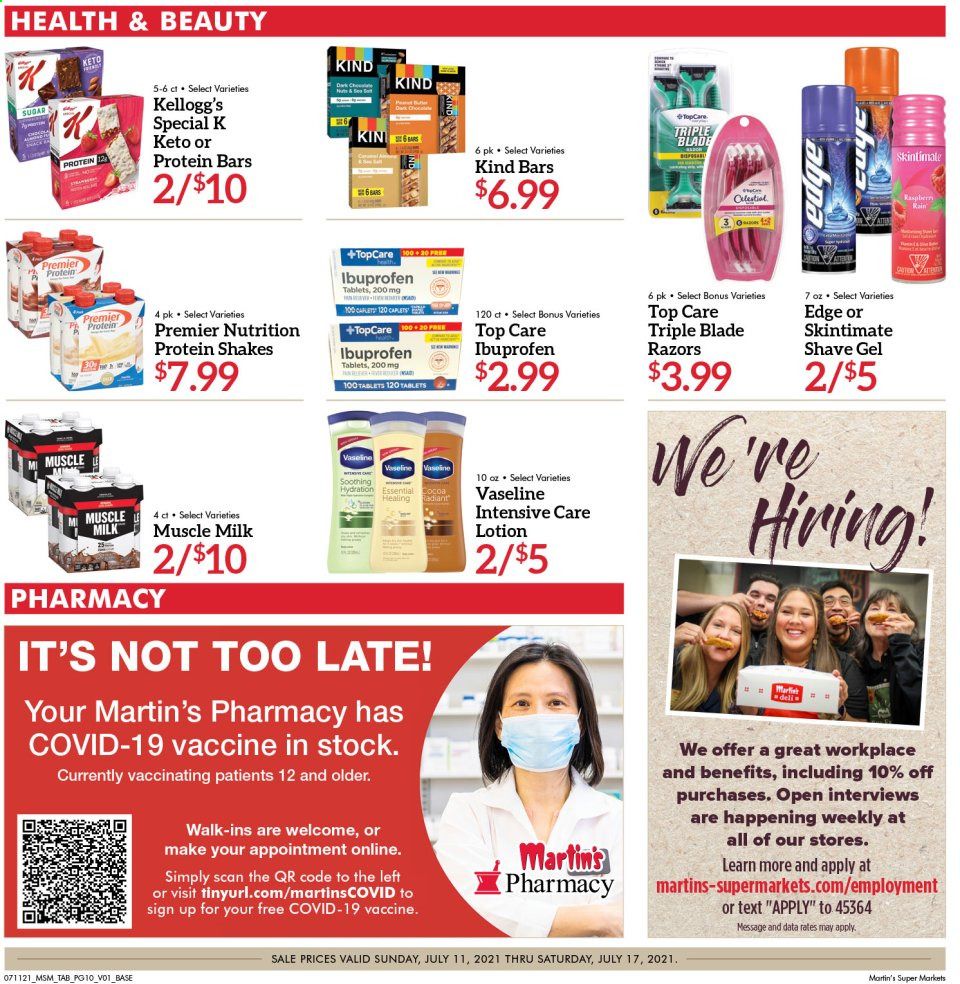 Martin’s (IN, MI) Weekly Ad Flyer July 11 to July 17