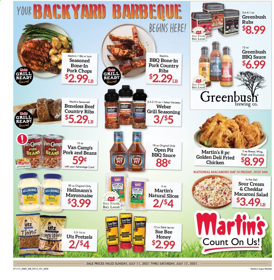 Martin’s (IN, MI) Weekly Ad Flyer July 11 to July 17
