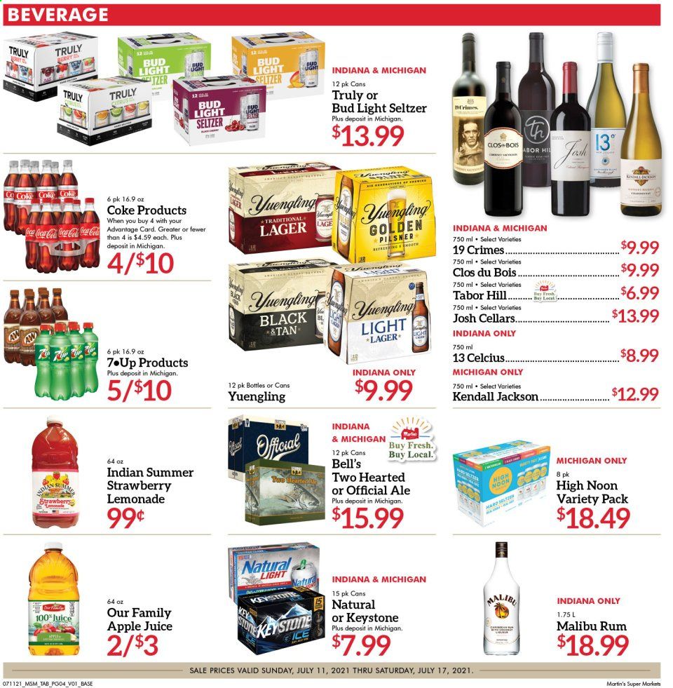 Martin’s (IN, MI) Weekly Ad Flyer July 11 to July 17