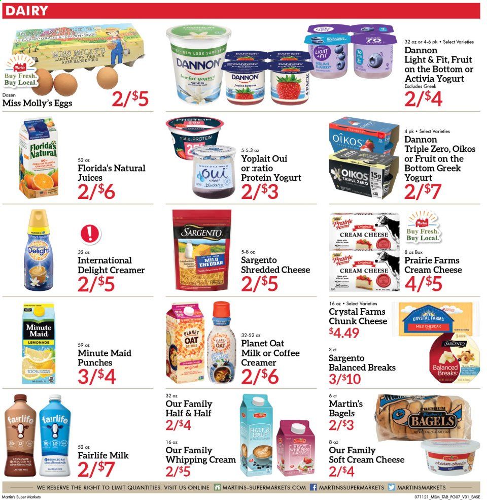 Martin’s (IN, MI) Weekly Ad Flyer July 11 to July 17
