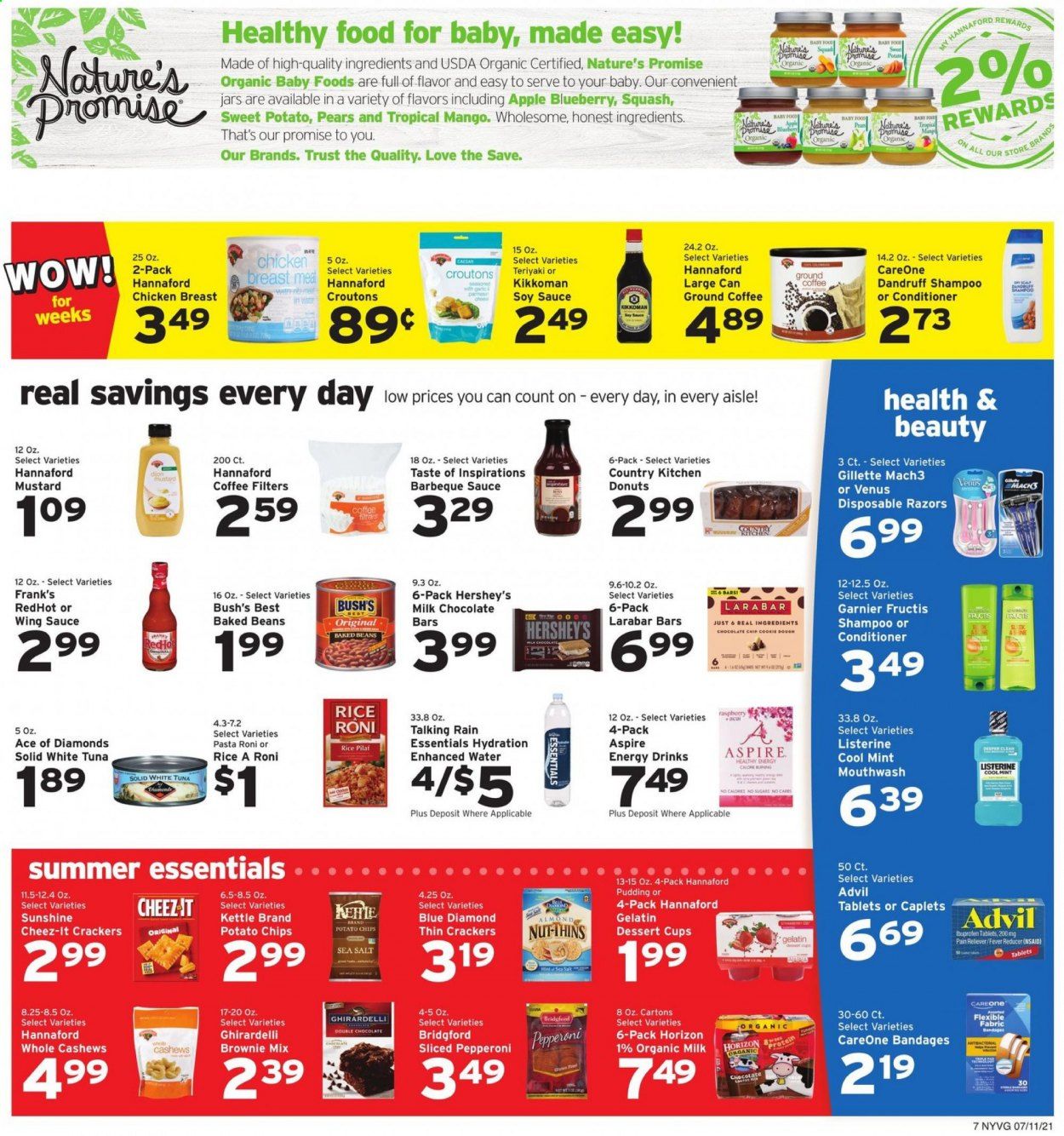 Hannaford (NY) Weekly Ad Flyer July 11 to July 17