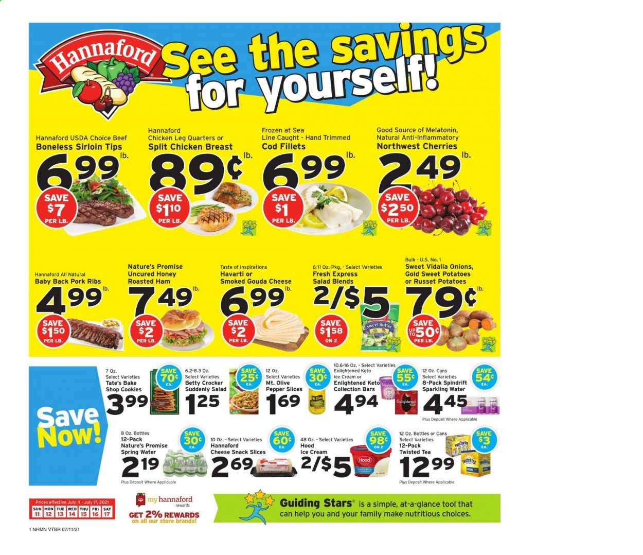 Hannaford (NH) Weekly Ad Flyer July 11 to July 17