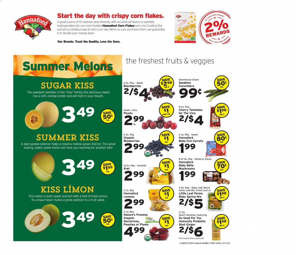 Hannaford (NH) Weekly Ad Flyer July 11 to July 17