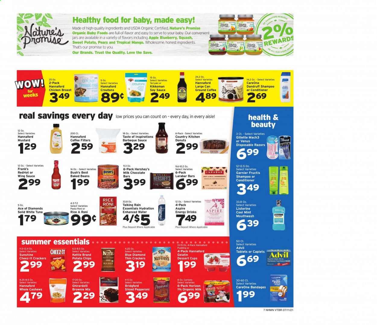 Hannaford (NH) Weekly Ad Flyer July 11 to July 17