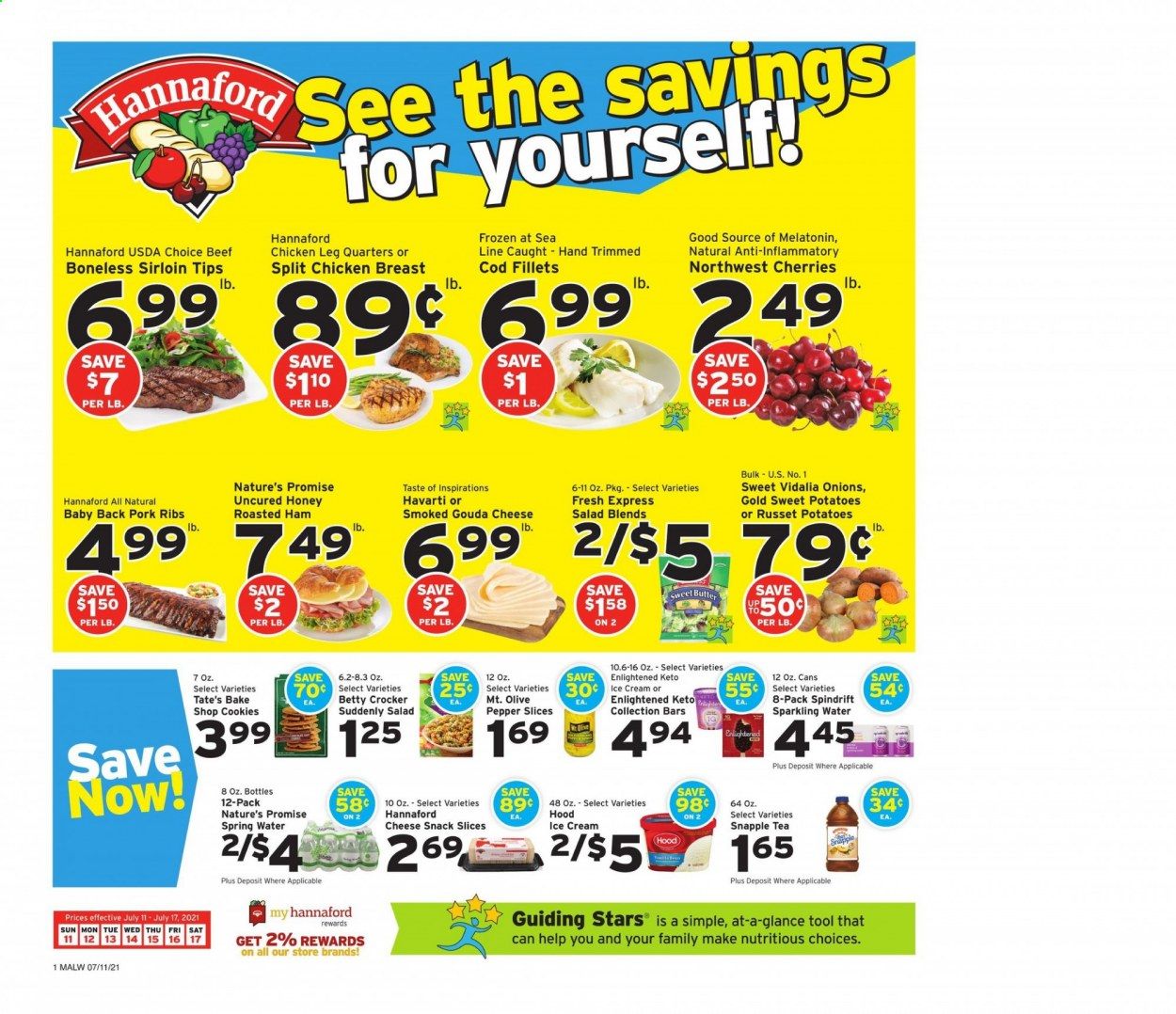 Hannaford (MA) Weekly Ad Flyer July 11 to July 17