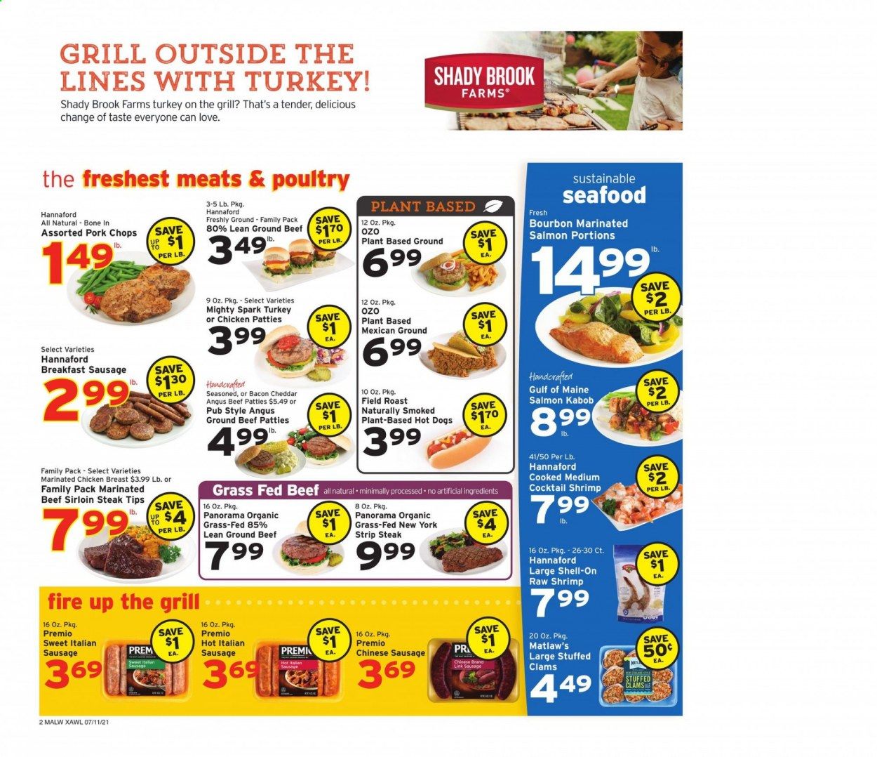 Hannaford (MA) Weekly Ad Flyer July 11 to July 17