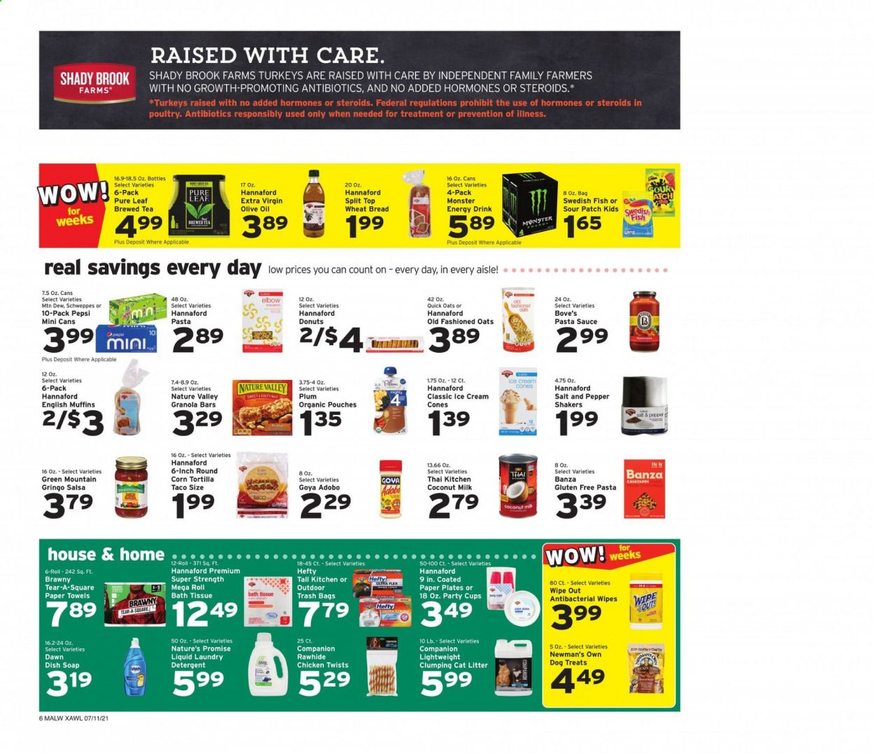 Hannaford (MA) Weekly Ad Flyer July 11 to July 17