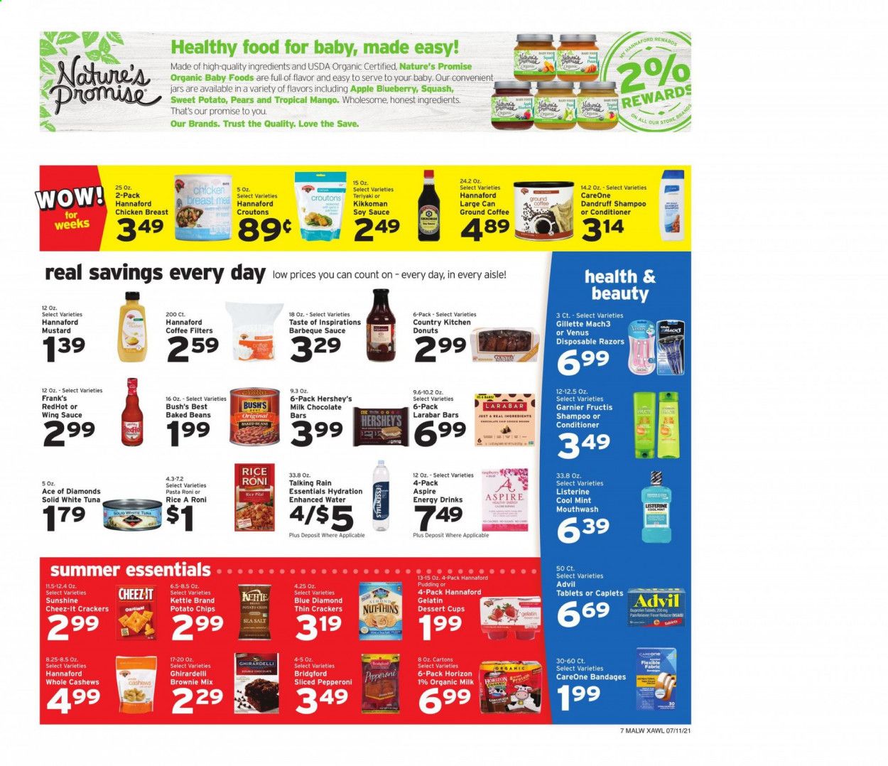 Hannaford (MA) Weekly Ad Flyer July 11 to July 17