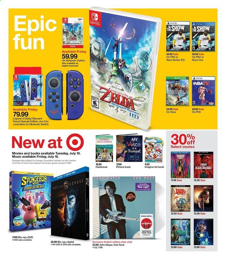 Target Weekly Ad Flyer July 11 to July 17