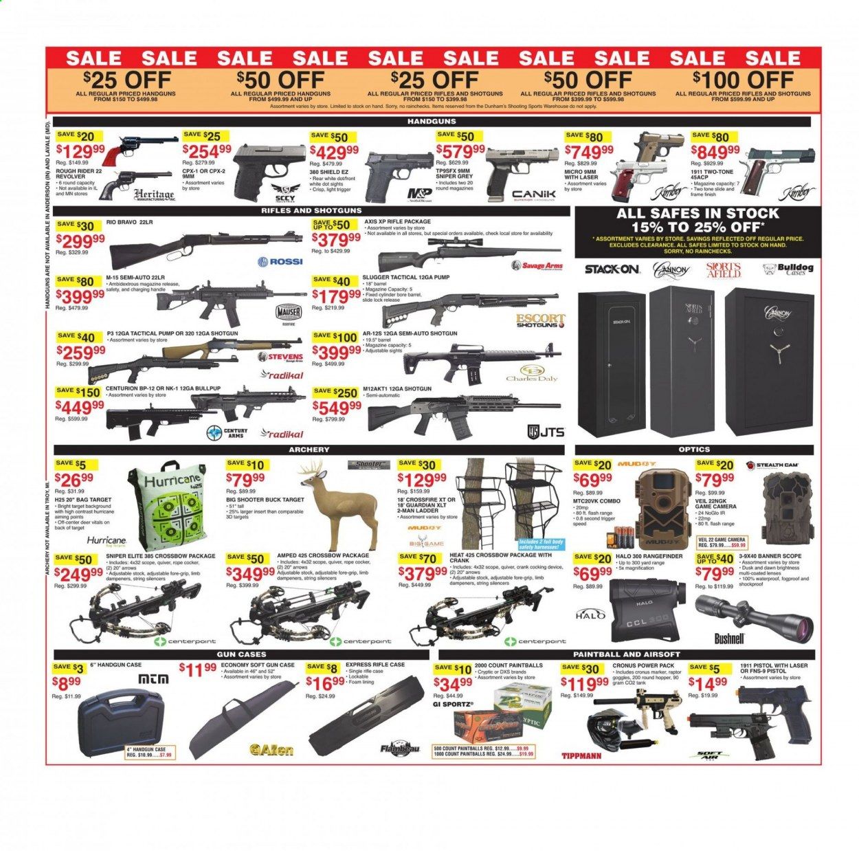 Dunham's Sports Weekly Ad Flyer July 10 to July 15