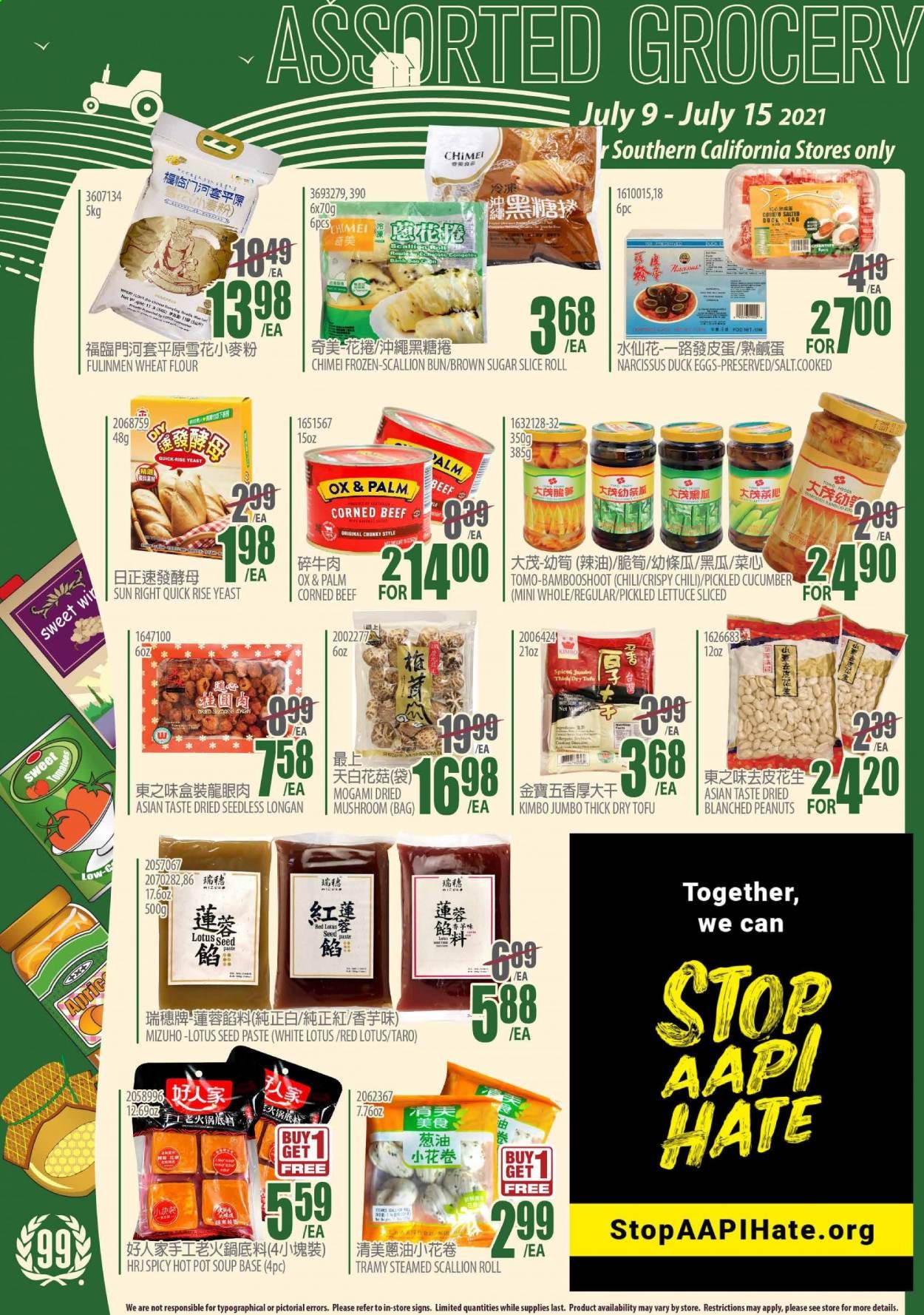 99 Ranch Market (CA, MD, NJ, OR, TX, WA) Weekly Ad Flyer July 9 to July 15