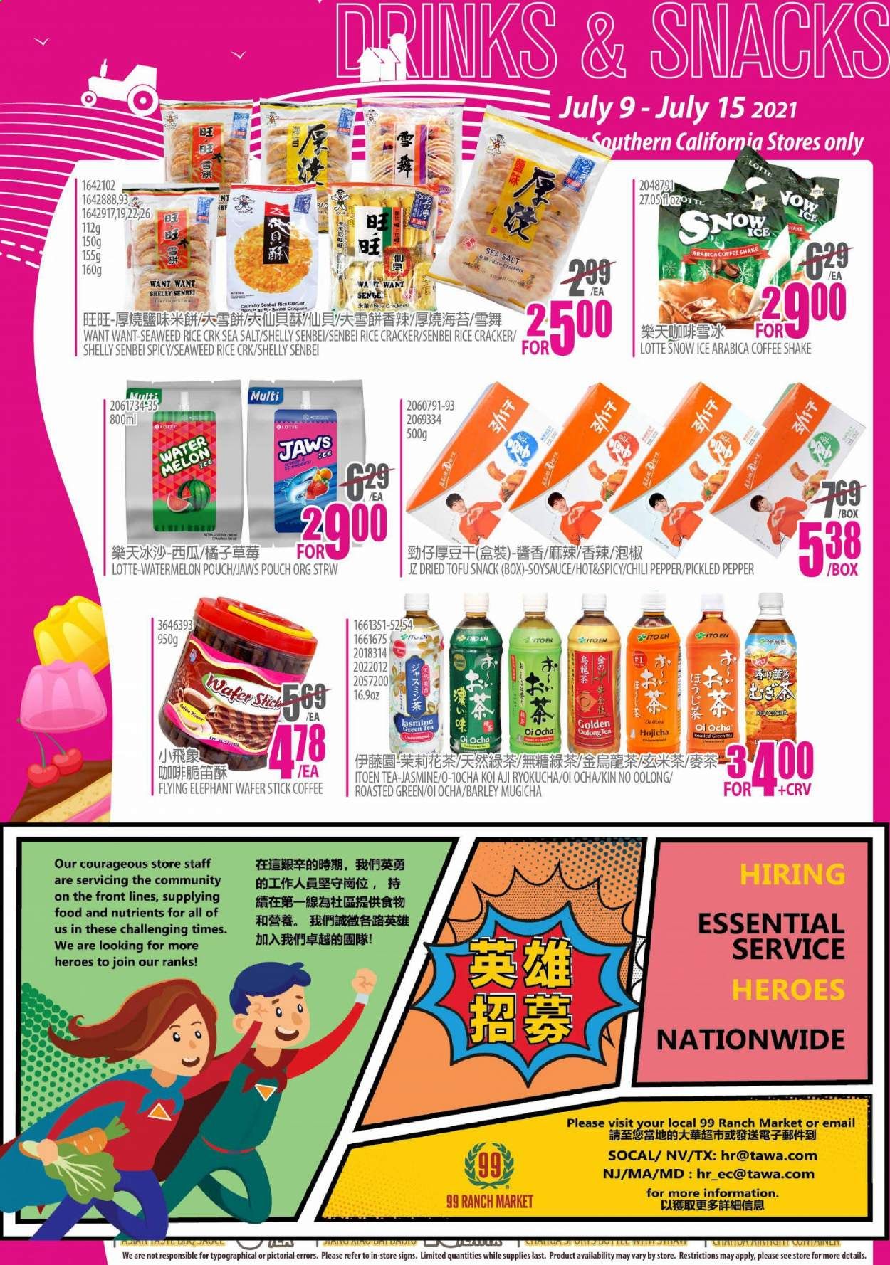 99 Ranch Market (CA, MD, NJ, OR, TX, WA) Weekly Ad Flyer July 9 to July 15